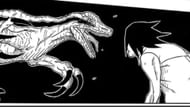 Sasuke versus Meno (Image via Shingo Kimura/Masashi Kishimoto/Jun Esaka/Shueisha)